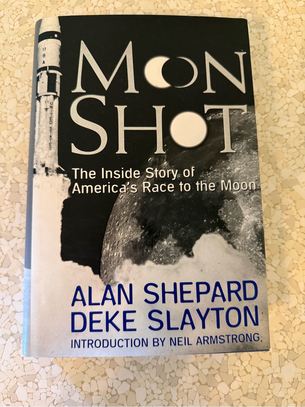 Moon Shot by Alan Shepard & Deke Slayton - Black & White Hardcover